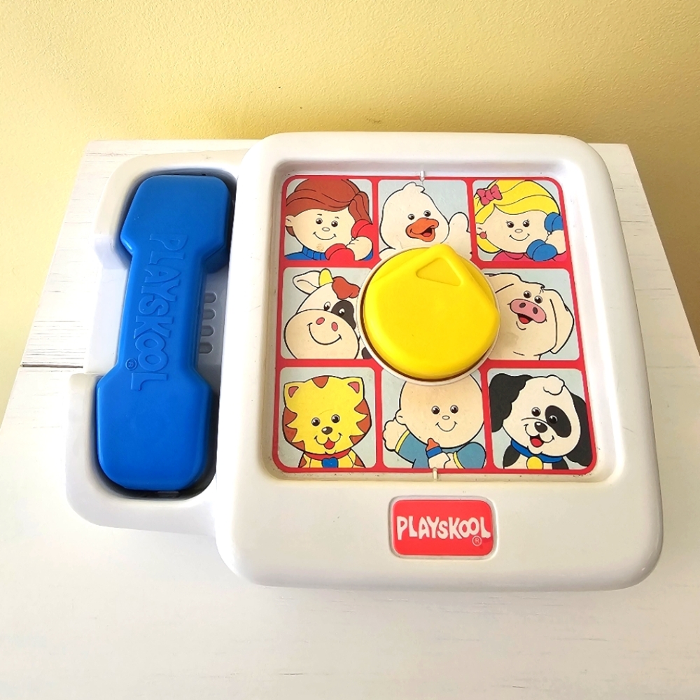 Vintage Playskool Talking Telephone - 1992, #5320 Working